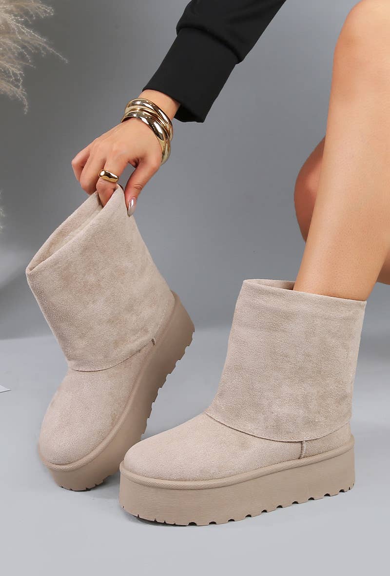 Suede Ankle Boots