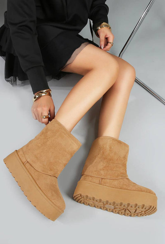 Suede Ankle Boots